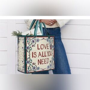 Brighton Bella Tile Canvas Tote Bag